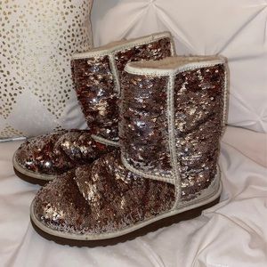 Glittery Ugg boots